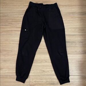 Med Couture Black Jogger Scrub Pants
